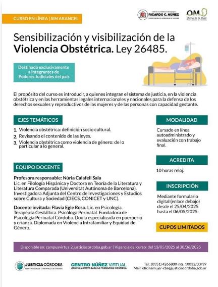 Sensibilización y visibilización de la violencia obstétrica