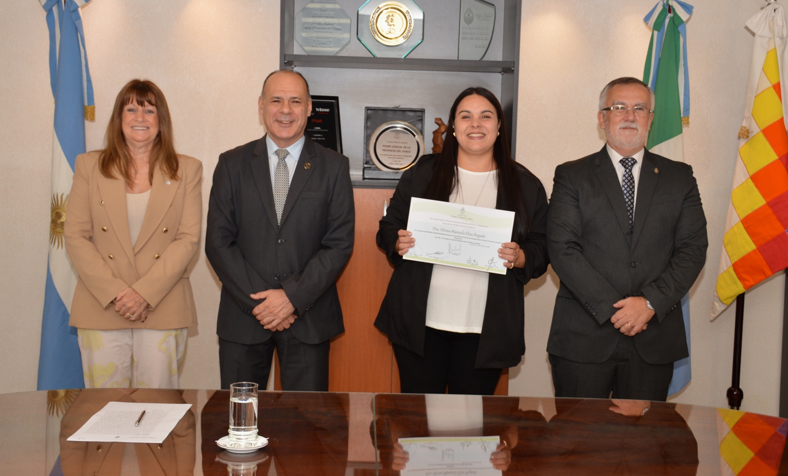 La secretaria coordinadora provisoria es Silvina Manuela Bogado