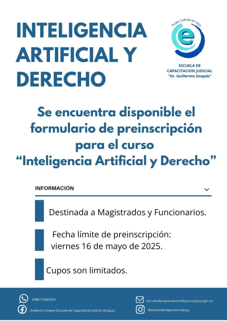 Información sobre el curso