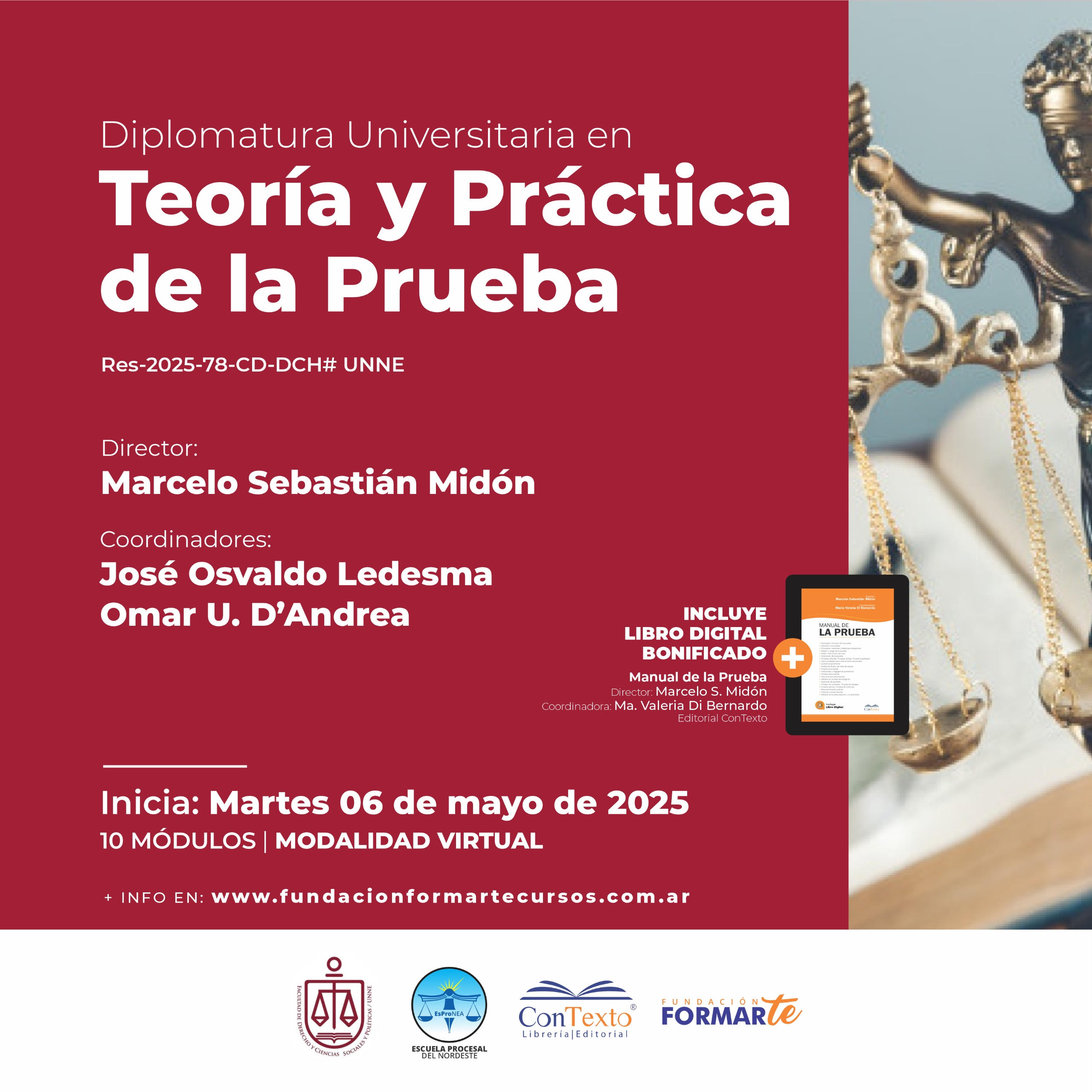 Diplomatura en Teoría y práctica de la prueba