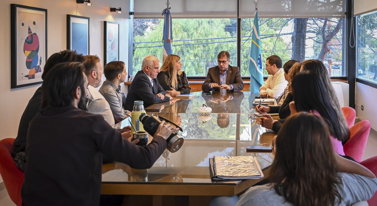 Reunión entre el STJ y SITRAJUCh