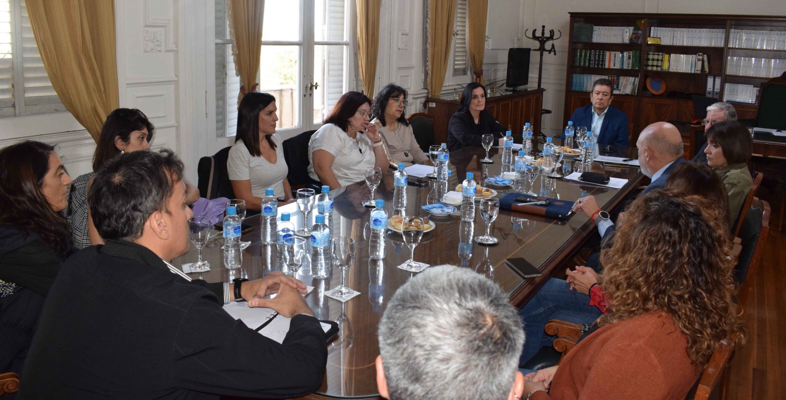 Reunión con integrantes de los Colegios de Magistrados y SIJUPU