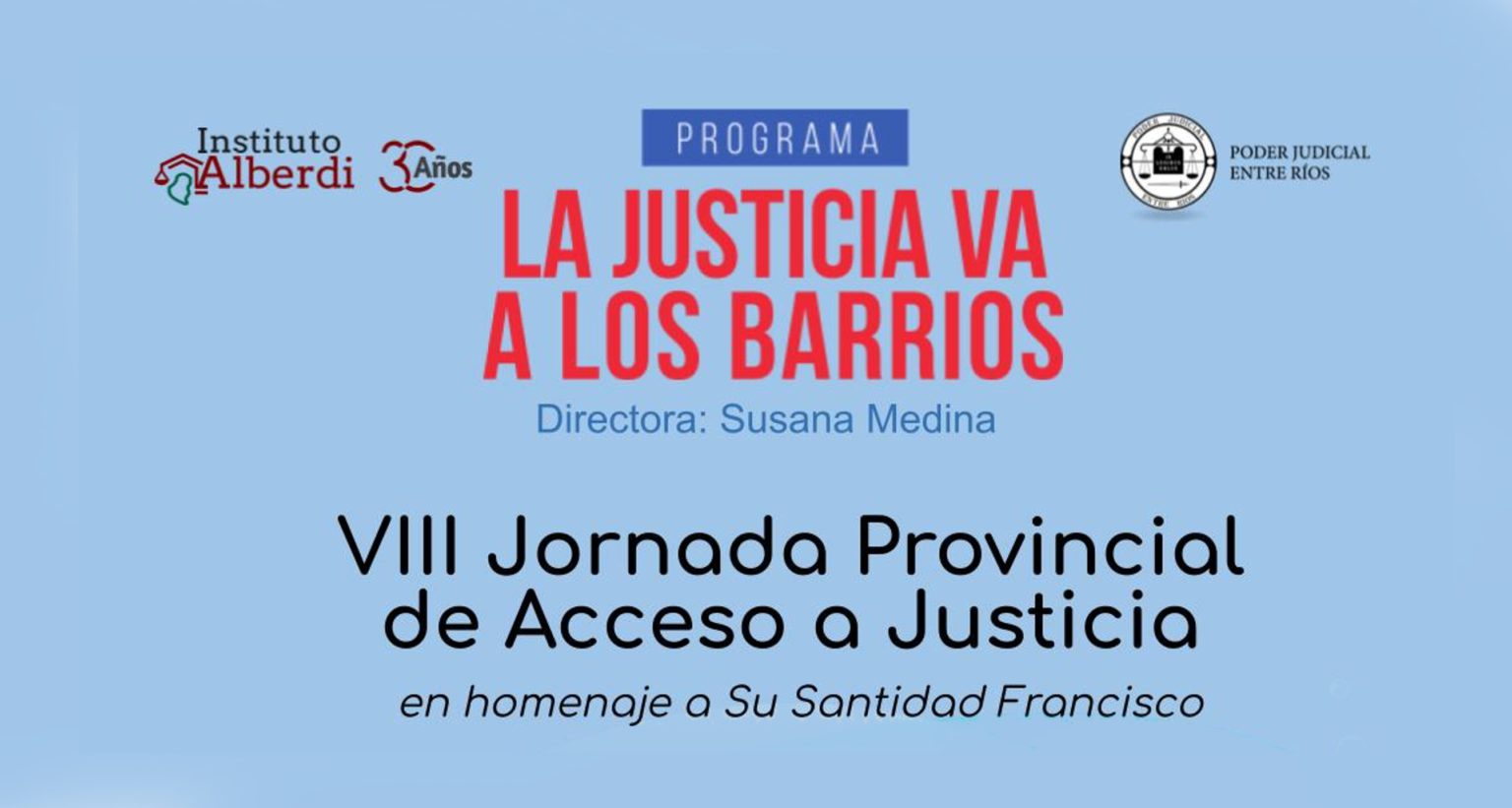 La Justicia va a los barrios