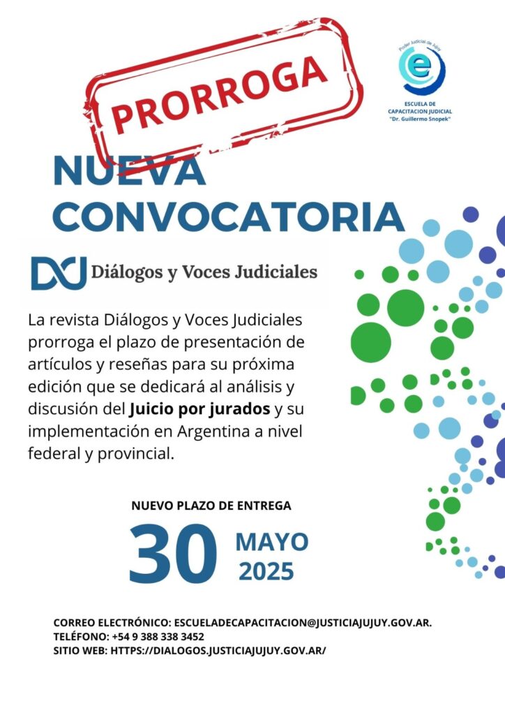 Diálogos y voces judiciales