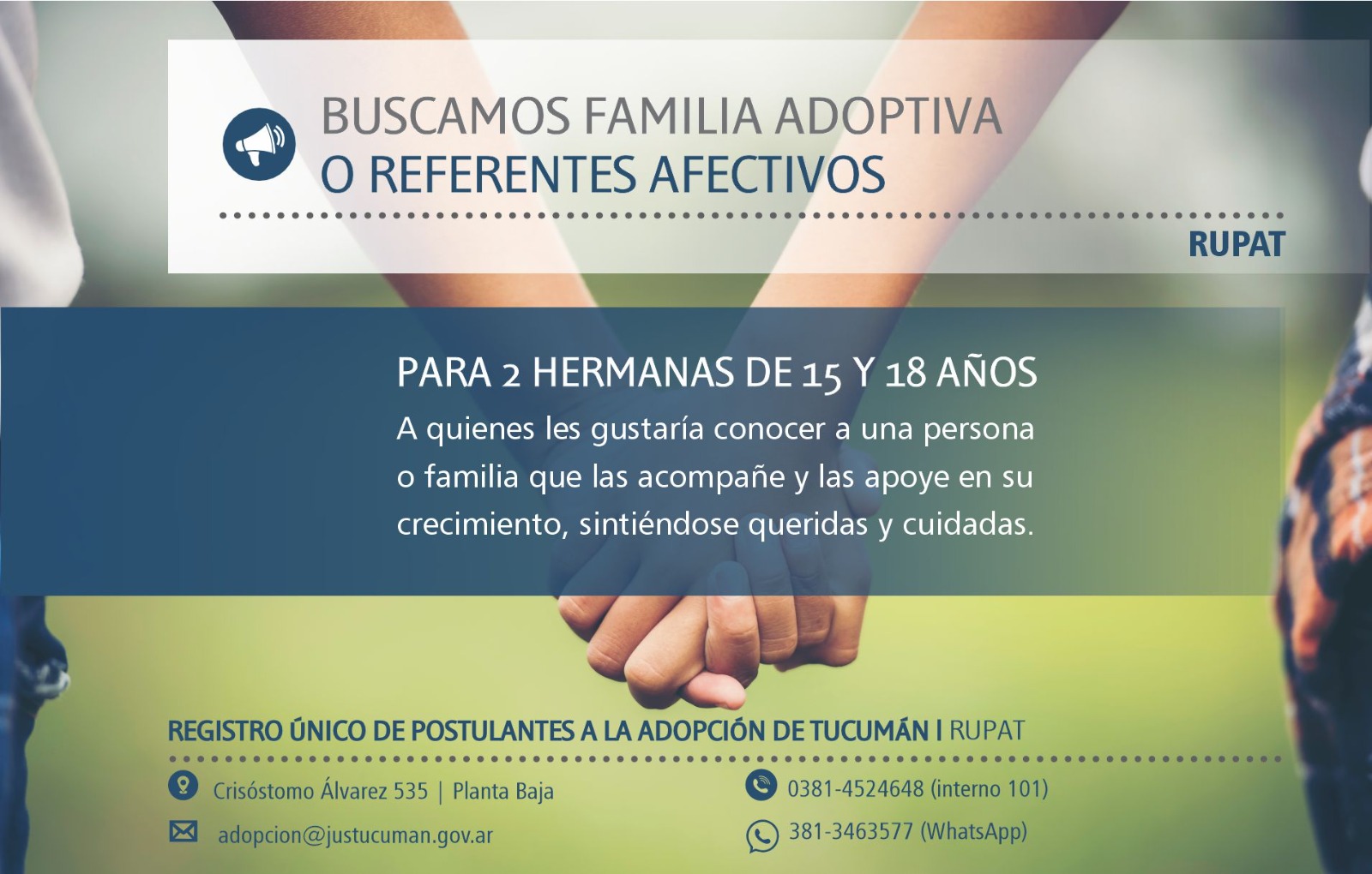 Convocatoria del RUPAT