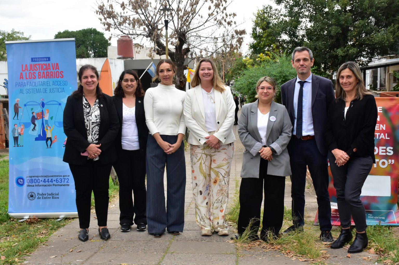  Gisela Schumacher visitó el Centro de Atención “Mercedes De Giusto"