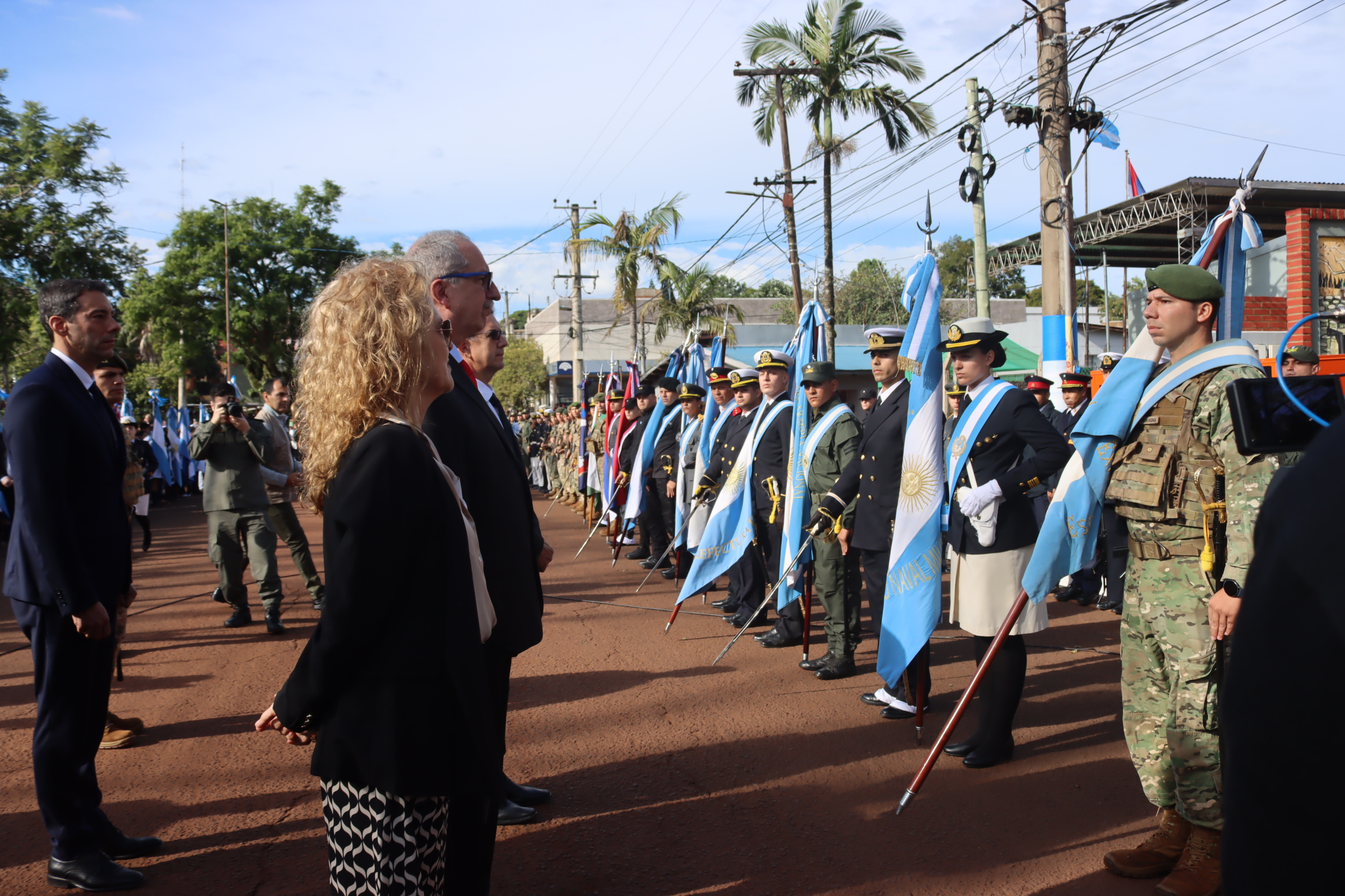 La ceremonia se realizó en la ciudad de San Vicente