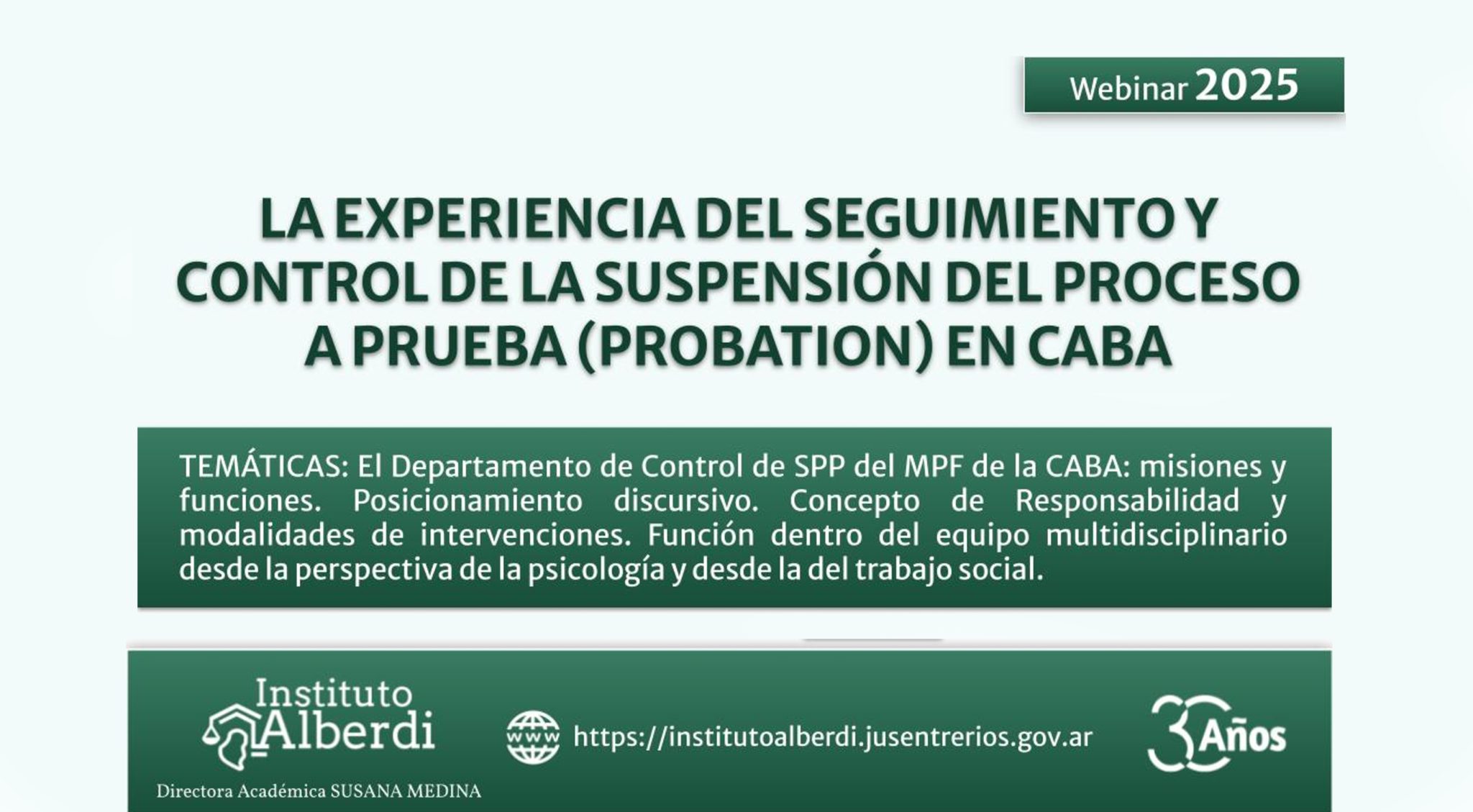 La experiencia probation en CABA