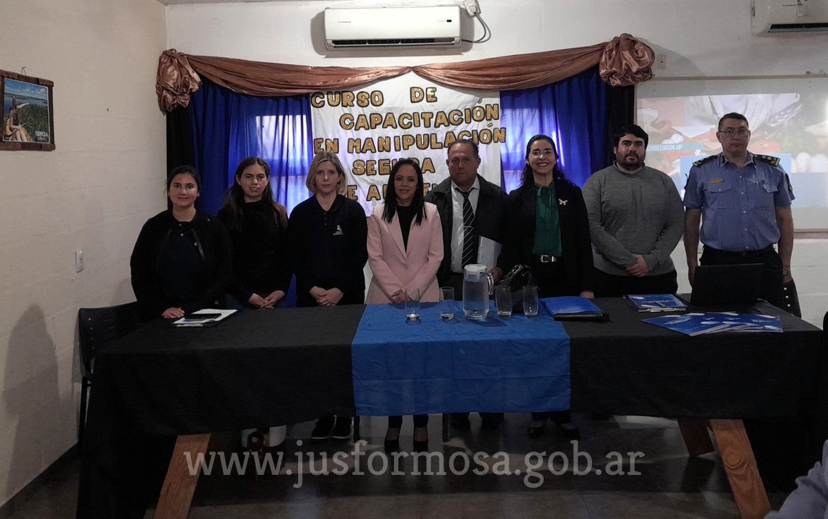 Capacitación e inspección en la Unidad Penal de Clorinda