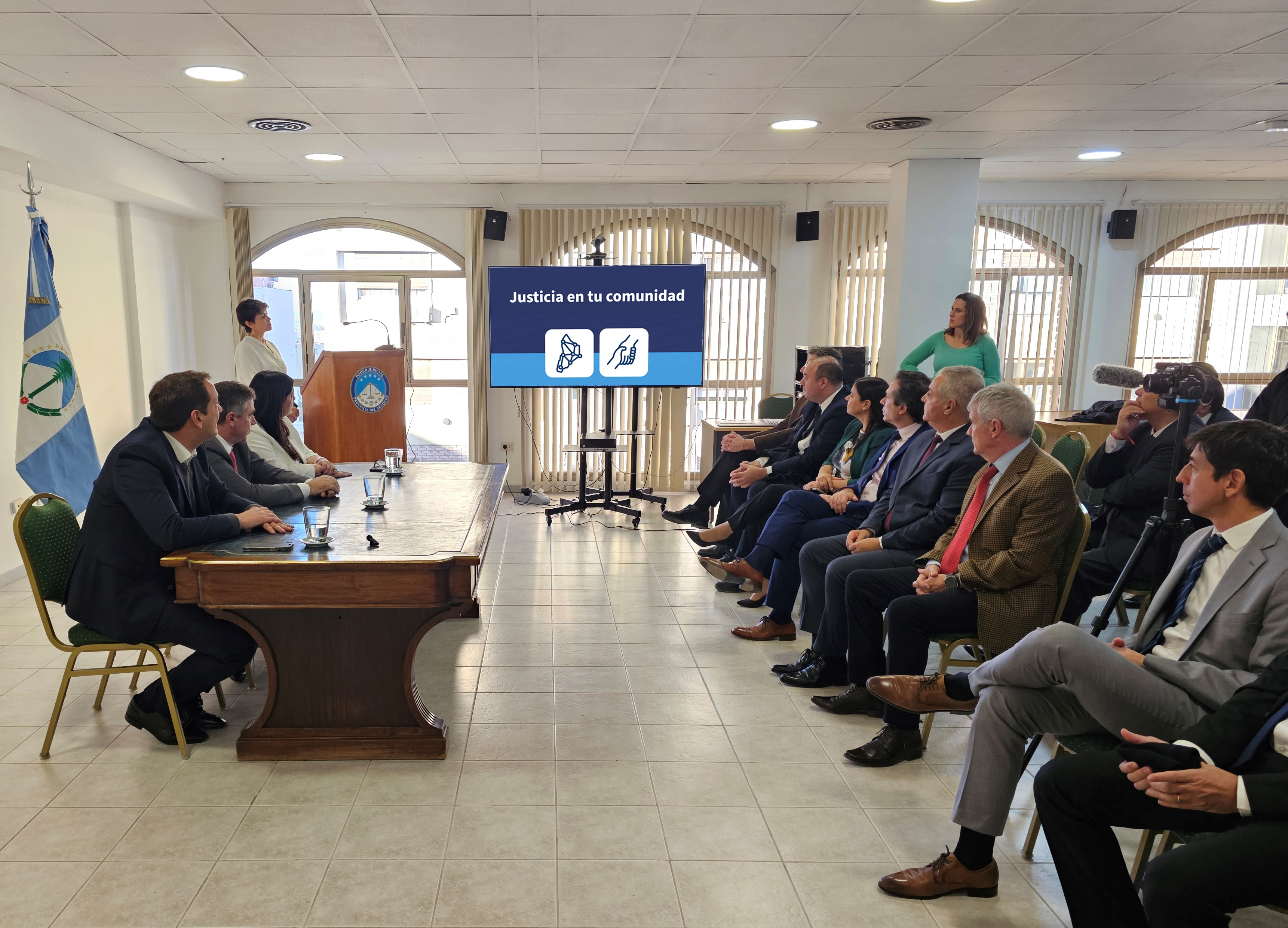 Se firmó un convenio con el Poder Ejecutivo provincial