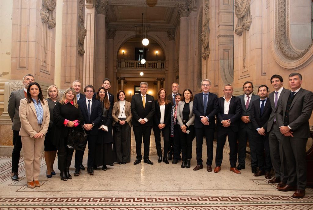 El encuentro se realizó en el Salón Gorostiaga del Palacio de Justicia