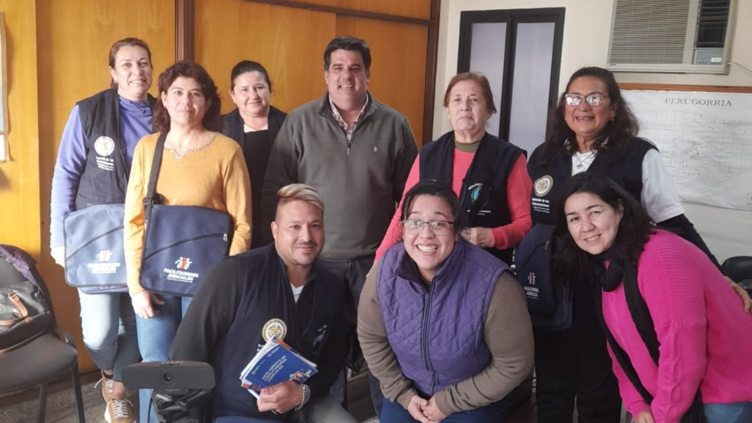 Estuvo a cargo del Juez de Paz Ramiro Federico Heine