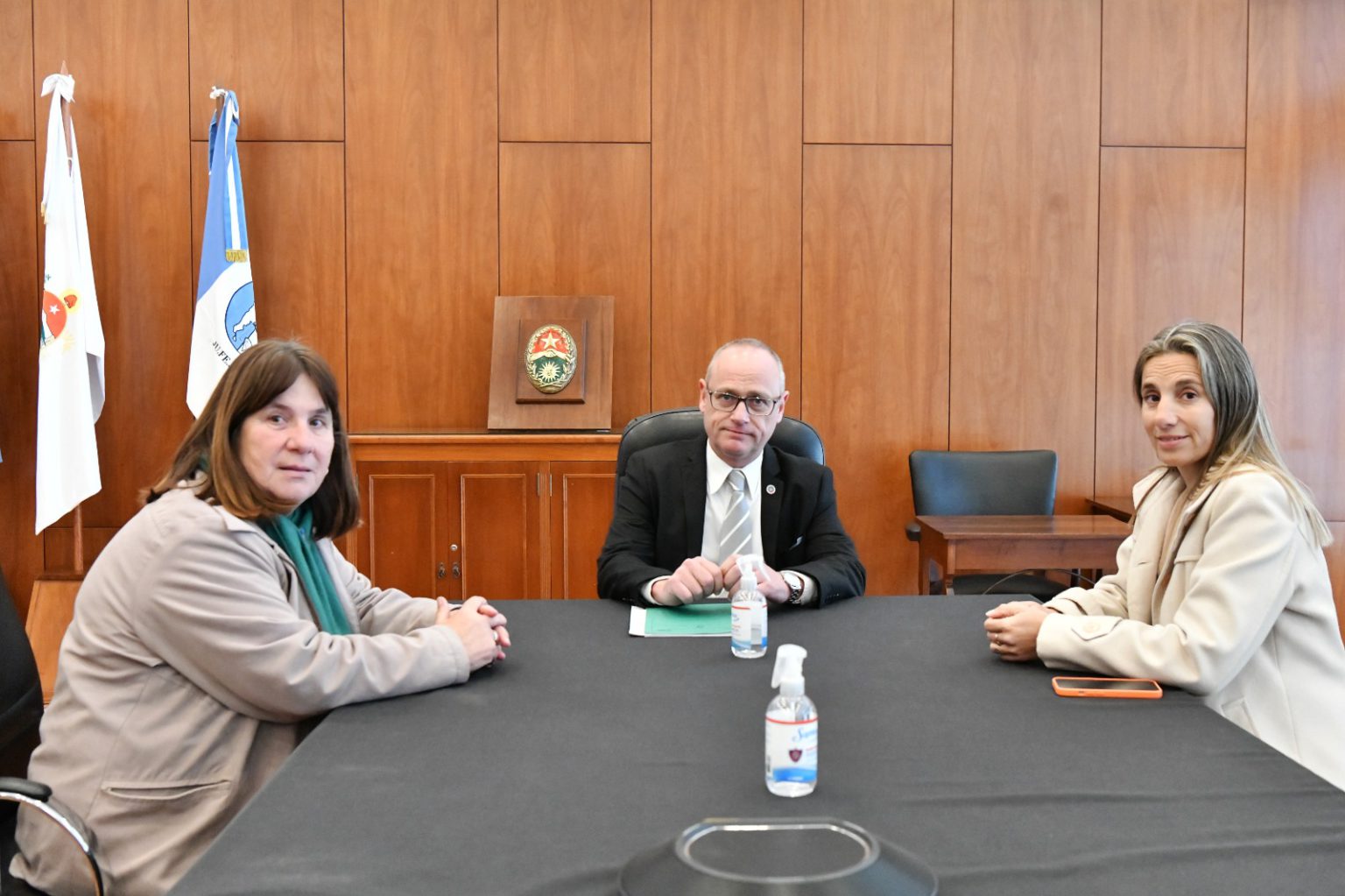 Encuentro realizado en el Salón de Actos del STJ