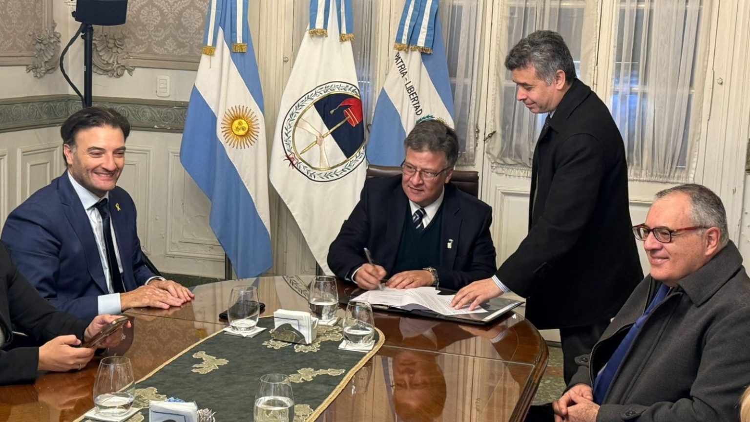El acto se realizó Salón de Acuerdos del STJ