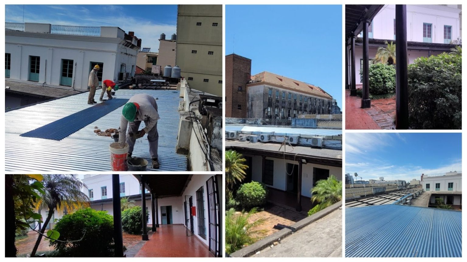 Obras de restauración