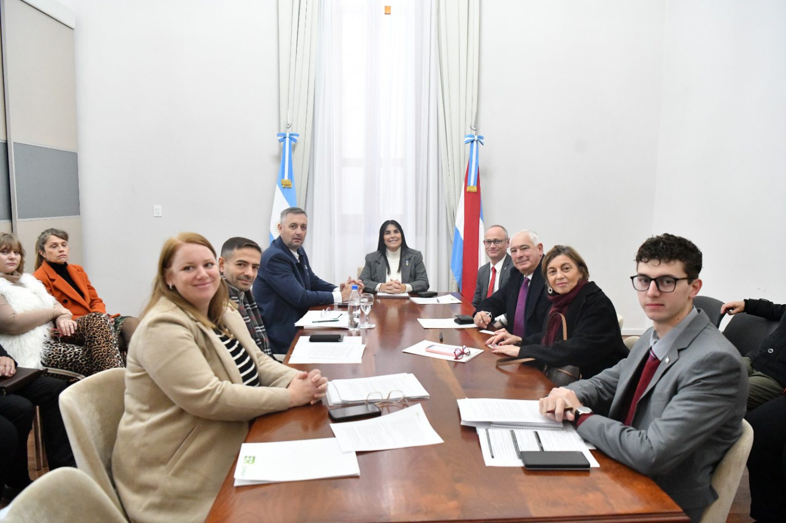 Participó el presidente del STJ, vocal Leonardo Portela