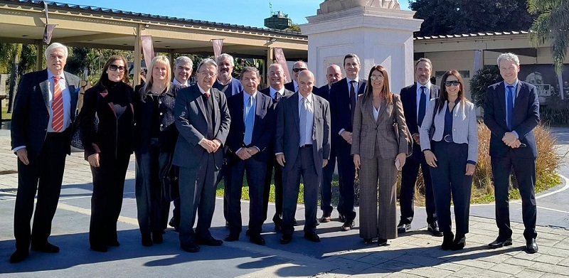 El encuentro tuvo lugar en la sede de la Cámara Federal de Apelaciones