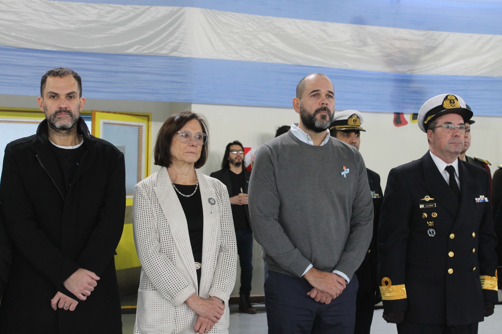 La ceremonia central que se desarrolló en la Casa del Deporte