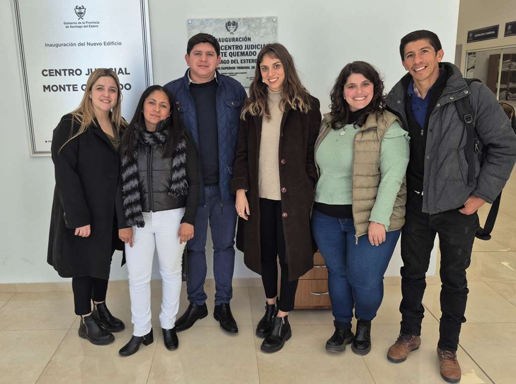 La actividad se concretó en el SUM del Centro Judicial de Monte Quemado